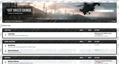 Desktop Screenshot of gotskillslounge.com